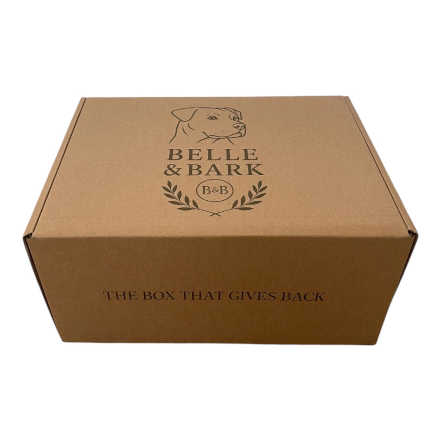 Belle's Essentials Box (Large) Premium Dog Treats and Toys for Big Dogs - Belle and Bark